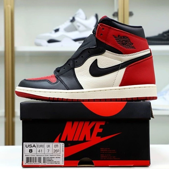 TOE' JORDAN HIGH 'BRED 1 OG AIR RETRO 0104